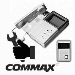 تعمیر برد قلاب آیفون تصویری Repair commax